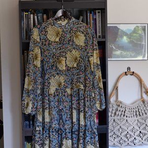 H&M Floral Midi Dress